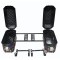 Set Cutii Laterale BENELLI TRK 702  Moto 45L cu Suport Metalic 49x21x30 cm – Side Case Motocicletă, Cutii Bagaj Waterproof, PP Rezistent