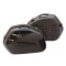 Top Case Cutii laterale CFMOTO 700MT   V35 20L set 2 buc ABS impermeabile negre cu CADRU DE PRINDERE