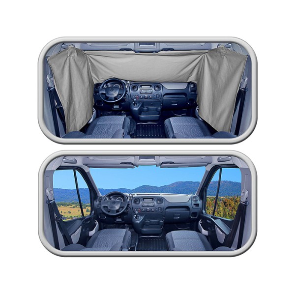 Set Perdele Geamuri Parbriz Cabina interior TOYOTA PROACE   cu cabina de dormit
