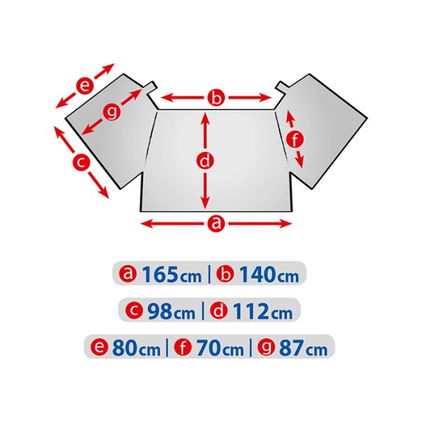 Set Perdele Geamuri Parbriz Cabina interior TOYOTA PROACE   cu cabina de dormit