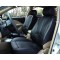 Huse Scaune din piele neagra cu cusatura alba eco VOLKSWAGEN GOLF VII 2012-2020  cu bancheta fractionata spate