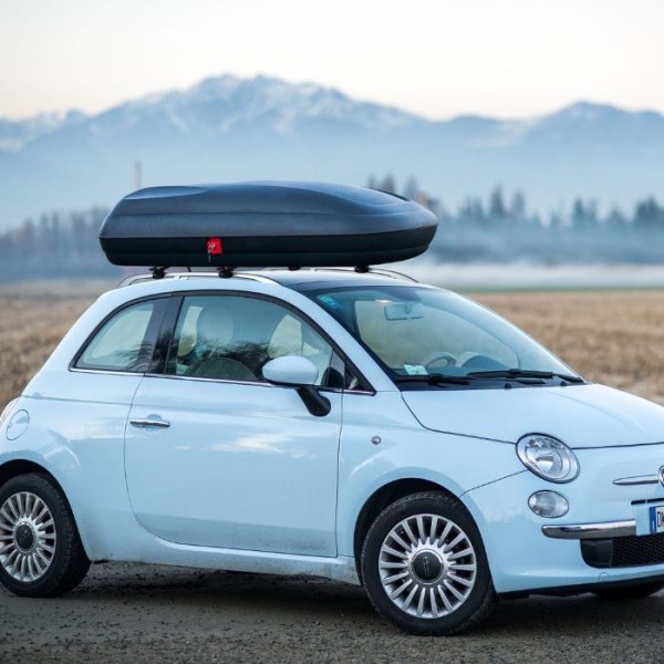 Cutie Portbagaj auto Plafon ArtPlast Carbon Line BA320 GT 320L – Deschidere Laterală, Certificare TÜV