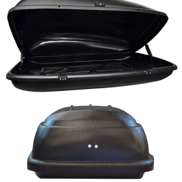 Cutie Portbagaj auto Plafon Carbon Line FirstBag250L – Deschidere Laterală, Certificare TÜV