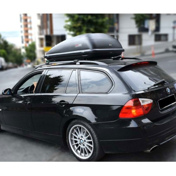 Cutie Portbagaj auto Plafon Carbon Line FirstBag250L – Deschidere Laterală, Certificare TÜV