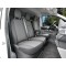 Huse autodedicate CITROEN JUMPY  3 locuri 2+1 an 2004-2014  cu cotiera si masuta Material textil GROS