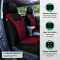 Huse Scaune VOLVO XC90 I 2002-2016 Bancheta Fractionata Culoare Rosu Negru