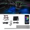 Kit Lumini Ambientale Auto RGB LED 7 Culori, Control Telefon Android/iOS, Sincronizare Muzică 18-1