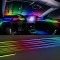 Kit Lumini Ambientale Auto RGB LED 7 Culori, Control Telefon Android/iOS, Sincronizare Muzică 18-1