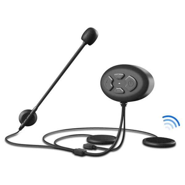 Casti Bluetooth pentru Casca Moto  Bluetooth 5.0, Microfon, DSP, 450mAh, Android/iOS reducerea zgomotului de fundal