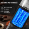 Aparat Cafea 15 bar Espressor Portabil 2 în 1 cu Capsule Nespresso și Cafea Măcinata, Baterie 2500 mAh, USB-C premium