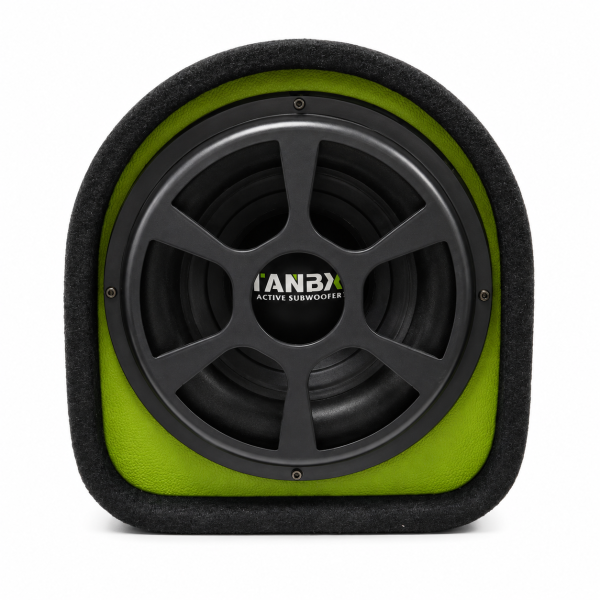 Subwoofer Auto Activ TANBX TB-1210 10", 2200W, Amplificator Integrat, Bass Reflex, 12V