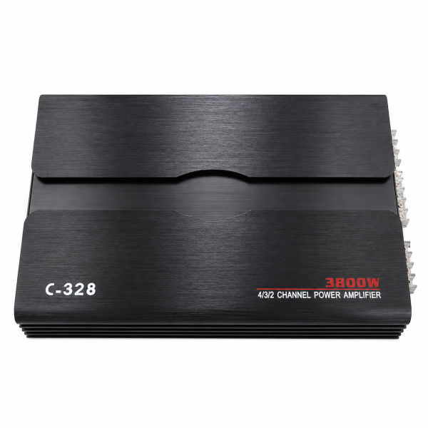 Amplificator Auto 4 Canale C-328, 4×60W RMS, 2×160W RMS Bridge, HPF/LPF – PA1753