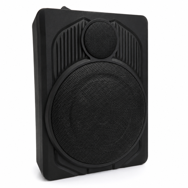 Subwoofer Auto Activ Slim Pervoi CTC-101Q 10", 1000W, Amplificator și Tweeter Integrate