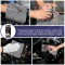 Rola prosoape Set 50 Lavete din Microfibra, Flippy, pentru Curatare Auto si Suprafete, Absorbante si Reutilizabile, 30 x 30 cm, Gri