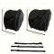 Genti laterale CF MOTO 300SR  moto , set 2 bucăți, rigide, aspect carbon, 45 cm cu husa pentru potritecti antiploaie