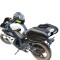 Genti laterale CF MOTO 300SR  moto , set 2 bucăți, rigide, aspect carbon, 45 cm cu husa pentru potritecti antiploaie