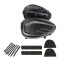 Genti laterale CF MOTO 300SR  moto , set 2 bucăți, rigide, aspect carbon, 45 cm cu husa pentru potritecti antiploaie
