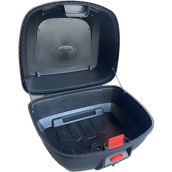 Cutie Portbagaj Honda NC 700STop Case Moto  42L, Negru, Impermeabil, Rezistent la Șocuri și Zgârieturi