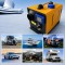 Sirocou Incalzitor portabil 8 kw rezervor 5L 12-24V 8KW rulota camper garaj casa, diesel Telecomanda,programare din telefon Bluetooth și Aplicație Android IOS