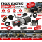 Troliu Electric  2500 kg12V 5500 LBS / cu Cablu Oțel 15,2 m și Telecomandă Wireless