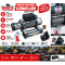 Troliu Electric Mighty Winch 12V 12000 LBS / 5443 kg, 6 CP, Cablu Oțel 27 m, Telecomandă Wireless