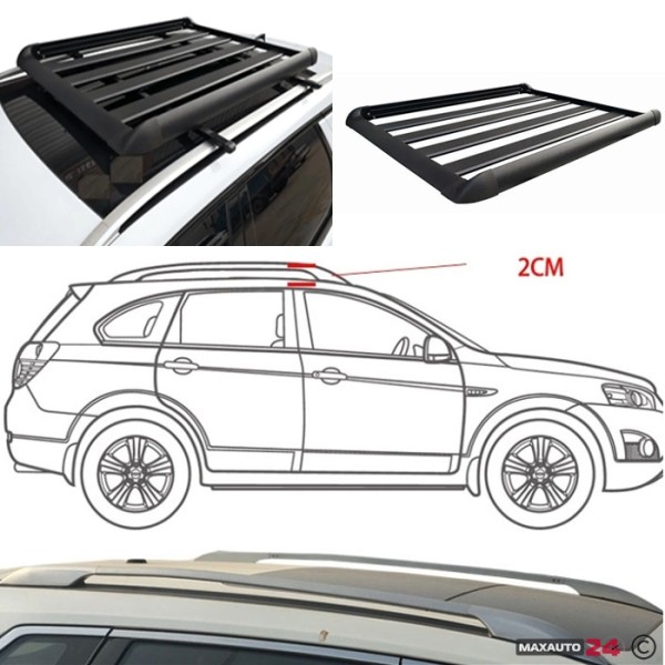 Portbagaj Plafon Vw golf 4 1998-2005 culoare negru include barele de portbagaj pentru montaj
