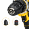 Mașina de Gaurit și Înșurubat cu Acumulator 18V, 25 Nm, 2 Acumulatori Li-Ion 2Ah, 2 Viteze, LED, Mandrină 10 mm, Set Burghie și Biți, Prelungitor Flexibil, Valiză Transport