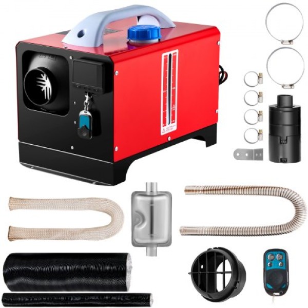 Webasto Incalzitor Sirocou 8kw diesel 220v Puternic incalzitor stationar silentios rulota camper garaj casa 220V  diesel  cu display LCD, telecomanda si bujie(patrat)