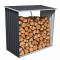 Adapost Lemn foc Adapost metalic pentru depozitarea lemnelor de foc, 163 x 83 x 154 cm