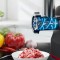 Masina de Tocat Carne Electrica 700W, Funcție Reverse, 2 Site din Inox, Accesoriu pentru Cârnați, Tavă Alimentare, 250W Nominal, Compacta