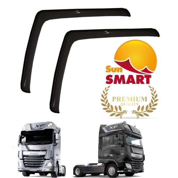 Paravanturi Sun Smart Daf XF 2013-2017 Euro 6 (Set 2 buc +sistem de prindere)