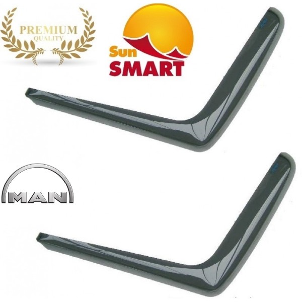 Paravanturi Sun Smart Man TGX  2013-2017 (Set 2 buc +sistem de prindere)