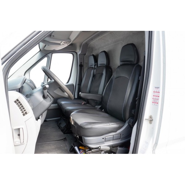 Huse Scaune piele si textil Mercedes Sprinter 2006-2016 cu cotiera si masuta
