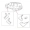 Set Aparatori Noroi Jeep Patriot 2009-2016