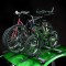 Suporti Bicicleta pentru 3 biciclete montate pe bare portbagaj auto din otel sau aluminiu