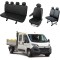 Huse Scaune Dedicate Citroen Jumper 2007-2019 Cabina Dubla 7 Locuri ,Doka