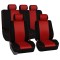 Huse Scaune Dedicate Dacia Logan 2006 Premium (Rosu/Albastru/Gri)