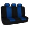 Huse Scaune Dedicate Dacia Logan 2006 Premium (Rosu/Albastru/Gri)