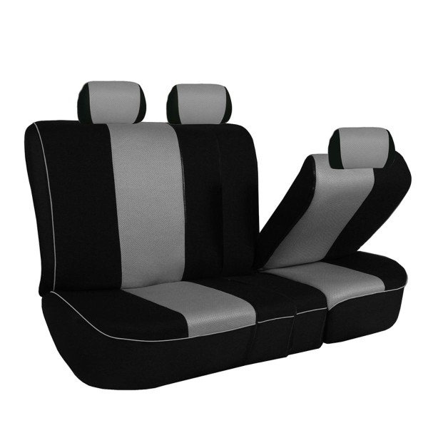 Huse Scaune Dedicate Dacia Logan Break Mcv 2005-2011 Premium (Rosu/Albastru/Gri)