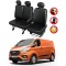 Huse Scaune din piele Ford Transit Custom 3 locuri (2+1) 2017-2019