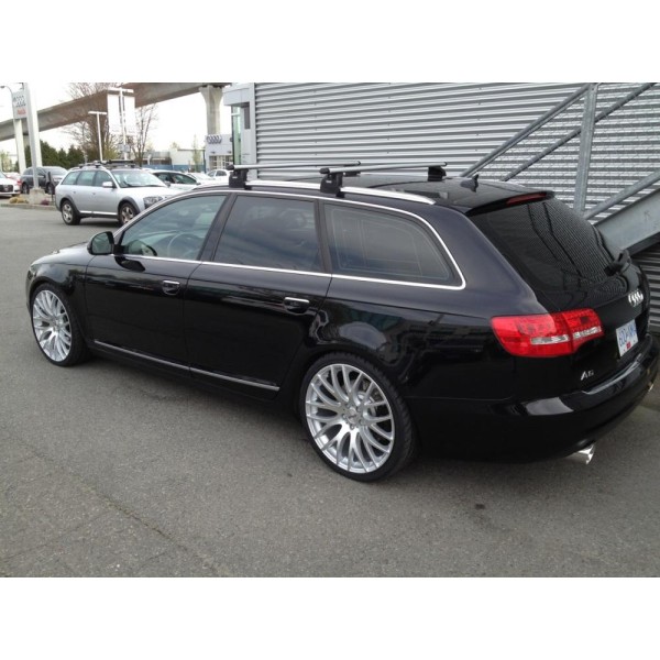 Bare portbagaj pentru Audi A6/S6 2005-2012 avant combi din aluminiu cu sistem antifurt si cheie