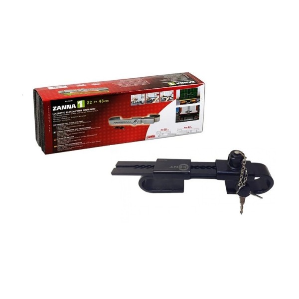Antifurt Usii Spate Negru Cu 2 Chei si Capac De Protectie 26,5-47cm