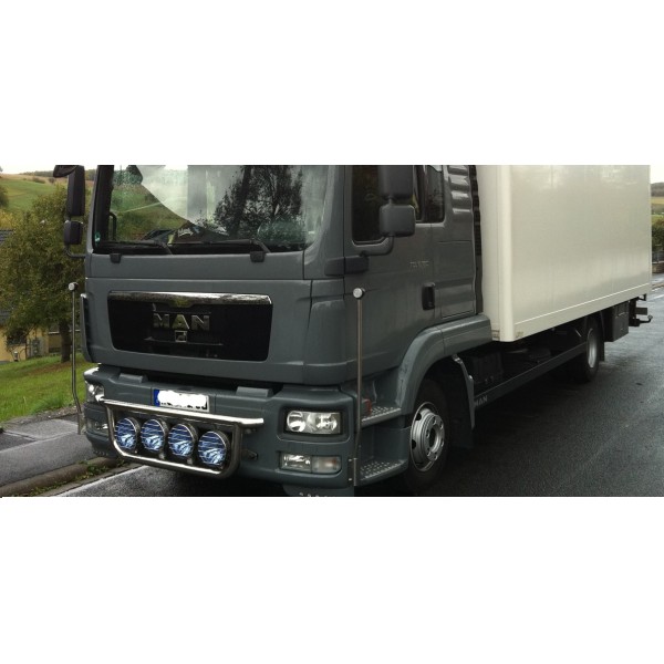 Bullbar/Bara Proiectoare Inox Grila Partea Inferioara Man TGL/TGM