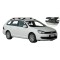 Bare portbagaj pentru Vw Golf 6 break/combi 2009-2013 din aluminiu cu sistem antifurt si cheie