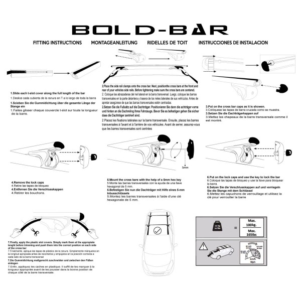 Bare Portbagaj Aero Chevrolet Captiva 2006-2021 dedicate cu sistem antifurt