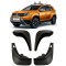 Set Aparatori Noroi Fata+Spate cu sistem de fixare Dacia Duster 2018