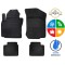 Set Covorase Tavita AUDI A1 SPORTBACK 8x 2012-2014  all season premium cu bordura foarte inalta 30mm