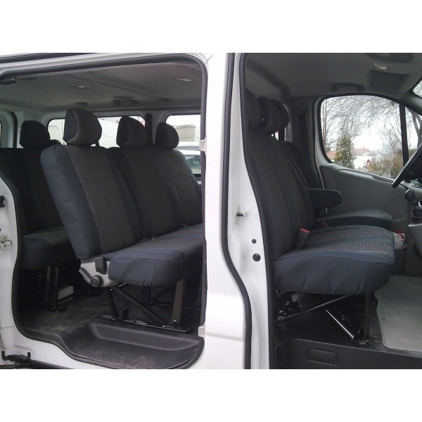 Huse Scaune 9 Locuri (8+1) Vw Transporter/Caravelle 2015-2017 Premium
