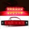 Lampa gabarit 6 LED 12 V lumina rosie