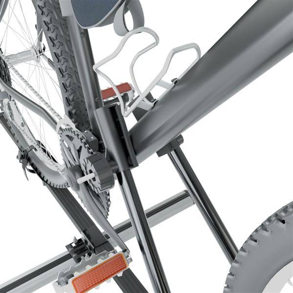 Suport Bicicleta Auto pentru bare portbagaj Transversale aluminiu sau otel (set pt 1 Bicicleta)
